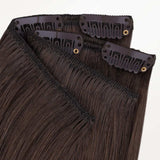 Light Brown (2A) Classic Clip-Ins (120g-150g) – 100% Remy Human Hair by GOO GOO Hair.