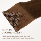 Classic Clip in Hair Extensions