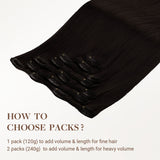 Classic Clip in Hair Extensions