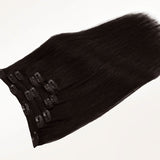 DUNKELBRAUN (2) KLASSISCHE CLIP-INS