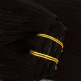 DUNKELBRAUN (2) KLASSISCHE CLIP-INS