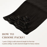 Classic Clip in Hair Extensions