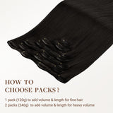 Classic Clip in Hair Extensions