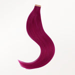Burgundy Red Color Tape-Ins (25g-30g) – 100% Remy Human Hair by GOO GOO Hair.