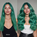 Green Color Tape-Ins (25g-30g) _100% Remy Human Hair.