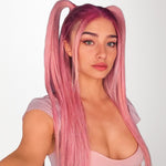 Peach Pink Color Tape-Ins (25g-30g) – 100% Remy Human Hair by GOO GOO Hair.