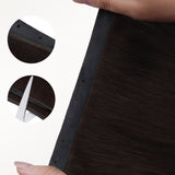 Dark Brown (2) Butterfly Weft Hair Extensions (100g-150g)