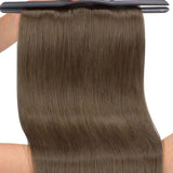 Ash Brown (5) Double Drawn Clip in 160g
