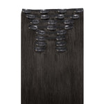 Natural Black (1B) Double Drawn Clip in 160g [Clearance] – 100% Remy Human Hair by GOO GOO Hair.
