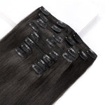 Natural Black (1B) Double Drawn Clip in 160g [Clearance] – 100% Remy Human Hair by GOO GOO Hair.
