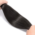 Natural Black (1B) Double Drawn Clip in 160g [Clearance] – 100% Remy Human Hair by GOO GOO Hair.