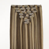 BALAYAGE RUBIO MIEL (4/26/4) Extensiones de cabello con trama cosida