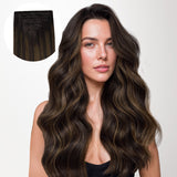 Dark Brown Balayage (2/6/2) Full Classic Clip-Ins (160g-220g)