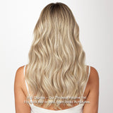 Dirty Blonde Highlighted Bleach Blonde (18A/613A) Full Classic Clip-Ins (160g-220g)