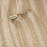 Dirty Blonde Highlighted Bleach Blonde (18A/613A) Full Classic Clip-Ins (160g-220g)
