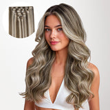 Golden Blonde Highlights (8B/60B) Full Classic Clip-Ins (160g-220g) [Clearance]