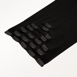 Jet Black (1) Full Classic Clip-Ins (160g-220g)