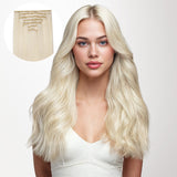 Pure Platinum Blonde (1000) Full Classic Clip-Ins (160g-220g)