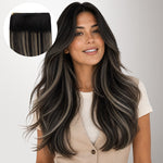  Brown Sugar Swirl Highlights (2C/4E/6C) Genius Tape Weft Hair Extensions 60g_100% Remy Human Hair extensions and accessories.