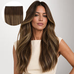  Black to Light Blonde Balayage (1B/19/1B) Genius Tape Weft Hair Extensions 60g_100% Remy Human Hair extensions and accessories.