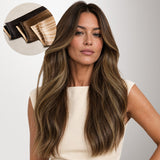 HONIGBLONDE BALAYAGE (4/26/4) Einnähende Haarverlängerungen