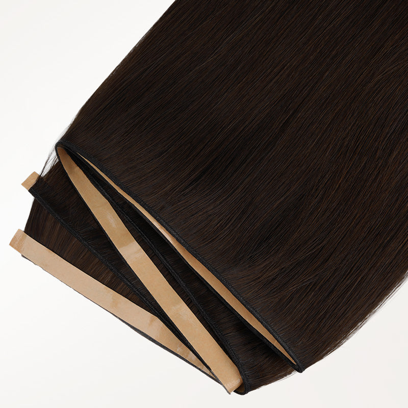  Platinum Blonde (60A) Genius Tape Weft Hair Extensions 60g_100% Remy Human Hair extensions and accessories.