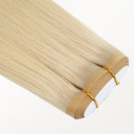  Caramel Blonde Balayage (4/27/4) Genius Tape Weft Hair Extensions 60g_100% Remy Human Hair extensions and accessories.