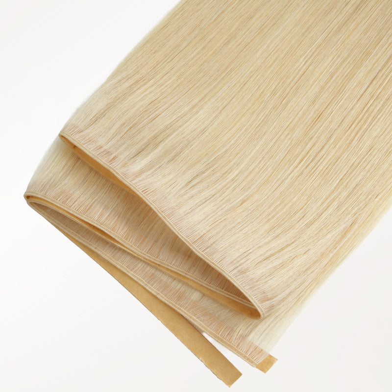  Caramel Blonde Balayage (4/27/4) Genius Tape Weft Hair Extensions 60g_100% Remy Human Hair extensions and accessories.