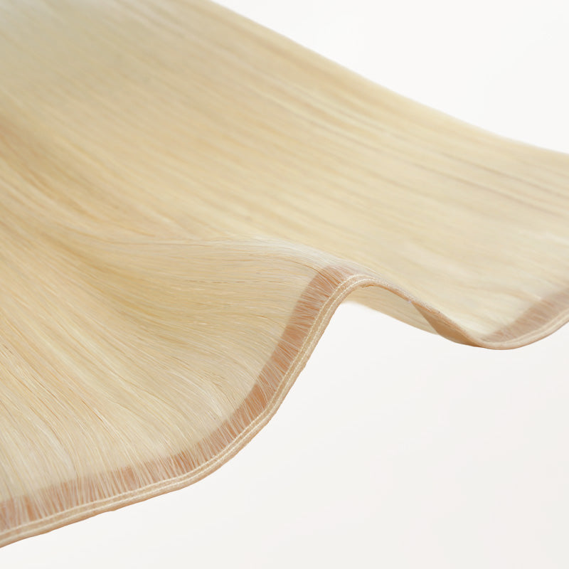  Caramel Blonde Balayage (4/27/4) Genius Tape Weft Hair Extensions 60g_100% Remy Human Hair extensions and accessories.