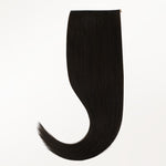 Natural Black (1B) Genius Tape Weft Hair Extensions 60g-100% Remy Human Hair.