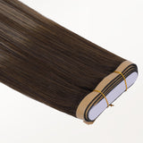 Honey Blonde Balayage (4/26/4) Genius Tape Weft Hair Extensions 60g-100% Remy Human Hair.