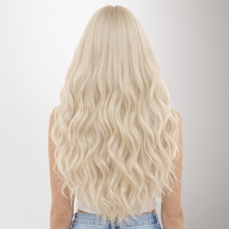 Pure Platinum Blonde (1000) Genius Tape Weft Hair Extensions 60g-100% Remy Human Hair.