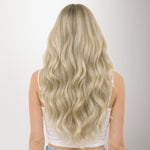 Ash Blonde Highlights (17A/60A) Genius Tape Weft Hair Extensions 60g-100% Remy Human Hair.