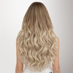 Natural Blonde Balayage (18ET90A) Genius Tape Weft Hair Extensions 60g-100% Remy Human Hair.