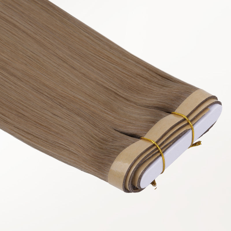 Natural Blonde Balayage (18ET90A) Genius Tape Weft Hair Extensions 60g-100% Remy Human Hair.