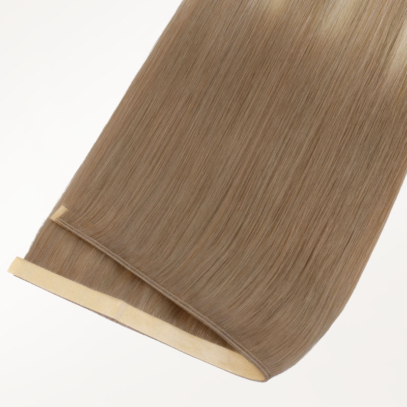 Natural Blonde Balayage (18ET90A) Genius Tape Weft Hair Extensions 60g-100% Remy Human Hair.