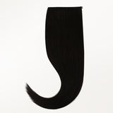 Jet Black (1) Genius Tape Weft Hair Extensions 60g-100% Remy Human Hair.