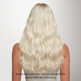 Pure Platinum Blonde (1000) Genius Tape Weft Hair Extensions 60g