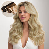 Dirty Blonde Highlights (18D/22F) Genius Tape Weft Hair Extensions 50-80g