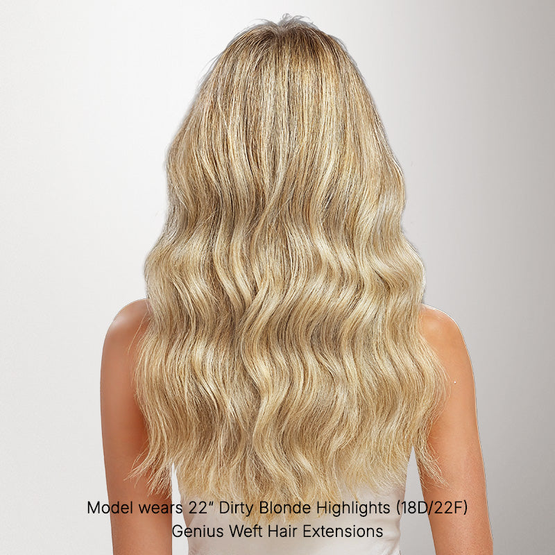 Dirty Blonde Highlights (18D/22F) Genius Tape Weft Hair  display picture 1