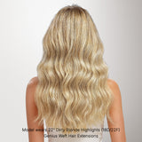 Dirty Blonde Highlights (18D/22F) Genius Tape Weft Hair Extensions 60g