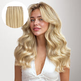 Dirty Blonde Highlights (18D/22F) Genius Tape Weft Hair Extensions 60g
