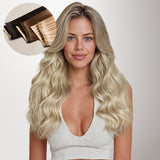 Natural Blonde Balayage (18ET90A) Genius Tape Weft Hair Extensions 50-80g