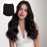 Natural Black (1B) Genius Tape Weft Hair Extensions 60g