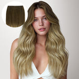 Bleach Blonde Balayage (3/8/613) Genius Tape Weft Hair Extensions 60g