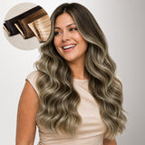 Honey Blonde Balayage (4/26/4) Genius Tape Weft Hair Extensions 50-80g