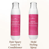 Acondicionador sin enjuague y spray fijador para peinar Hair Spary