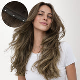 HONIGBLONDE BALAYAGE (4/26/4) Einnähende Haarverlängerungen