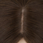  Light Blonde Highlights (16/22A) Topper-100% Remy Human Hair.