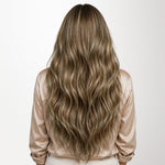  Golden Blonde Highlights (8B/60B) I-Tip Hair Extensions 50g-100% Remy Human Hair.